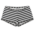 2010s Style Striped Booty Shorts