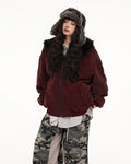 Cyber Angel Reversible Bomber Jacket