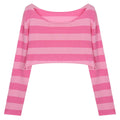 2010's Kid Striped Long Sleeve Top