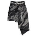 Grunge Aesthetic Asymmetric Skirt