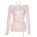 Balletcore Aesthetic Long Sleeve Top
