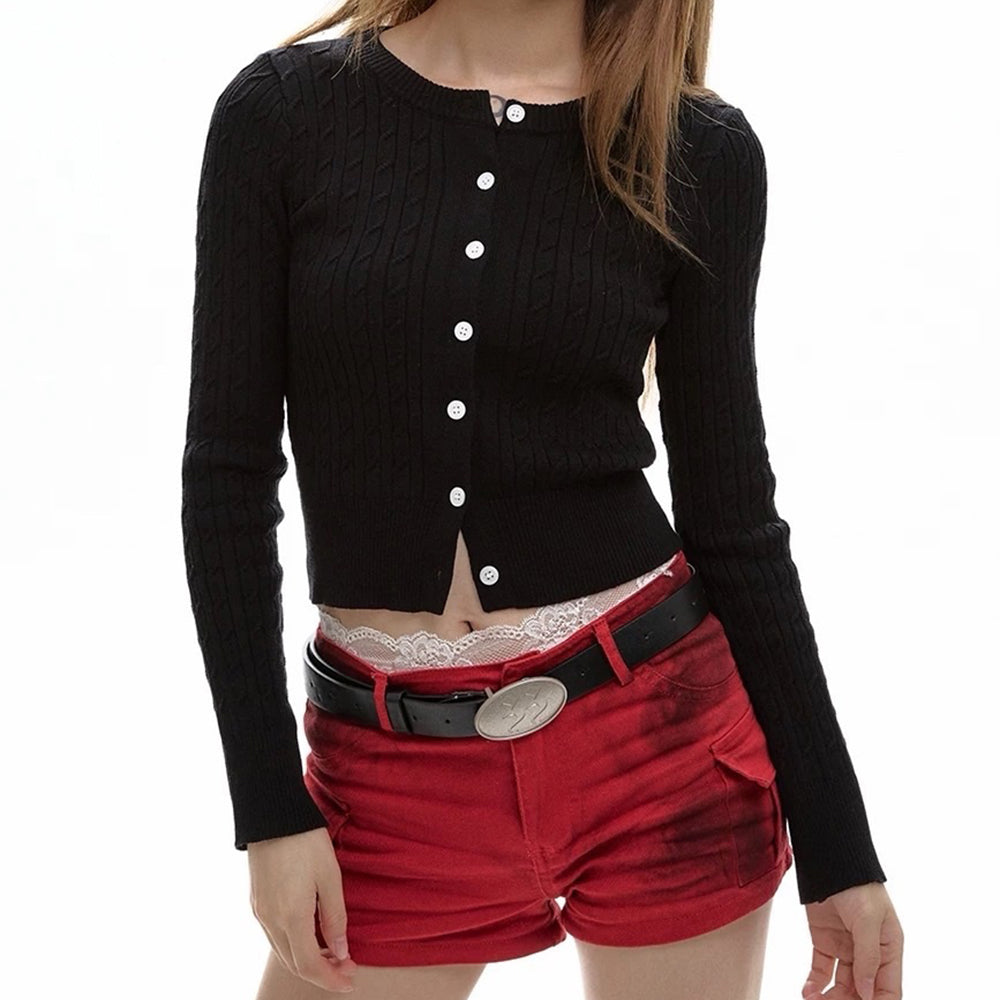 Basic Things Ribbed Long Sleeve Top