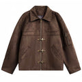 Burnt Sugar Suede Jacket
