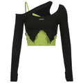 E Girl Layered Crop Top