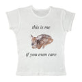 Fawn Print Baby Tee