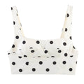 French Girl Polka Dot Crop Top