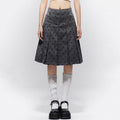 Gossip Team Polka Dot Pleated Skirt