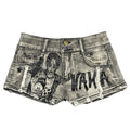 Grunge Aesthetic Micro Jorts