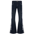 Grunge Aesthetic Flared Jeans