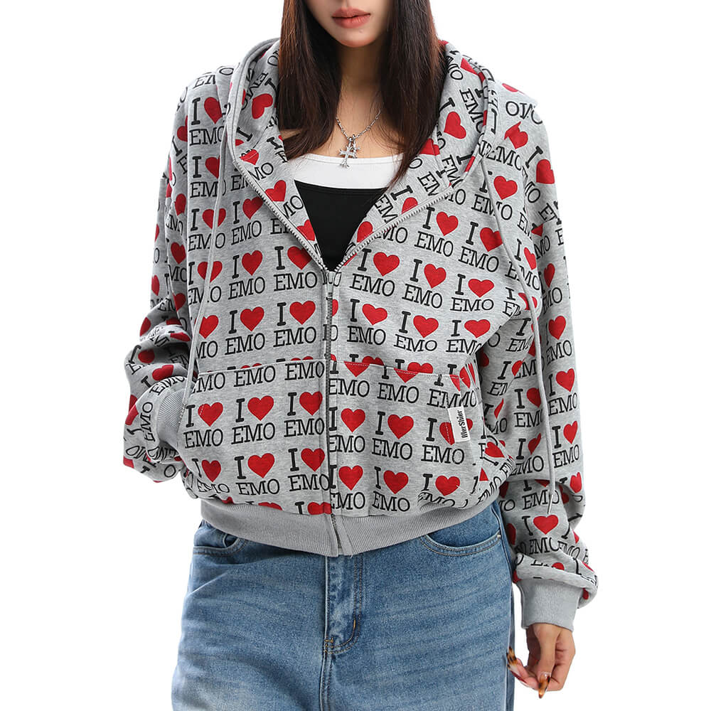 I Love Emo Hoodie