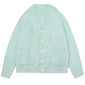 Mint Green Fuzzy Cardigan