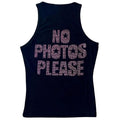 No Photos Please Rhinestone Tank Top