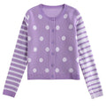 Gossip Team Polka Dot Cardigan