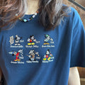 Retro Vibes Cartoon Evolution T-Shirt