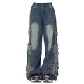 Side Stripe Star Jeans