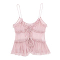 Soft Girl Aesthetic Ruffle Top