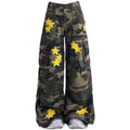 Star Patch Camo Cargo Pants