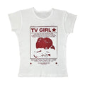 TV Girl Y2K Aesthetic Baby Tee