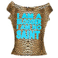 Y2K Blogger Bandeau Top in Leopard