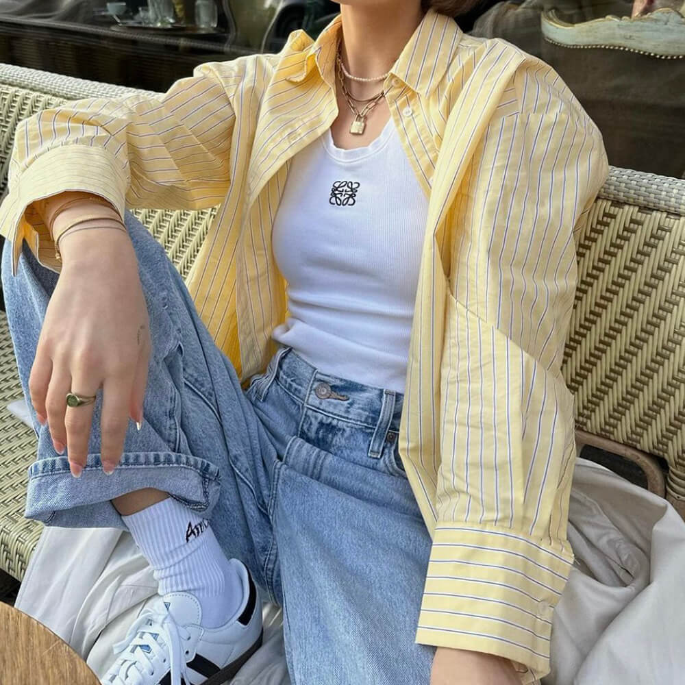 Easy Days Striped Shirt